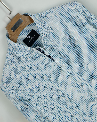 Luxury Print Stretch Shirt
